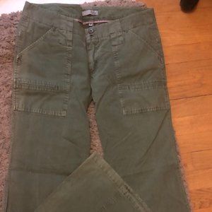 JOIE Army Green wide pants size 28